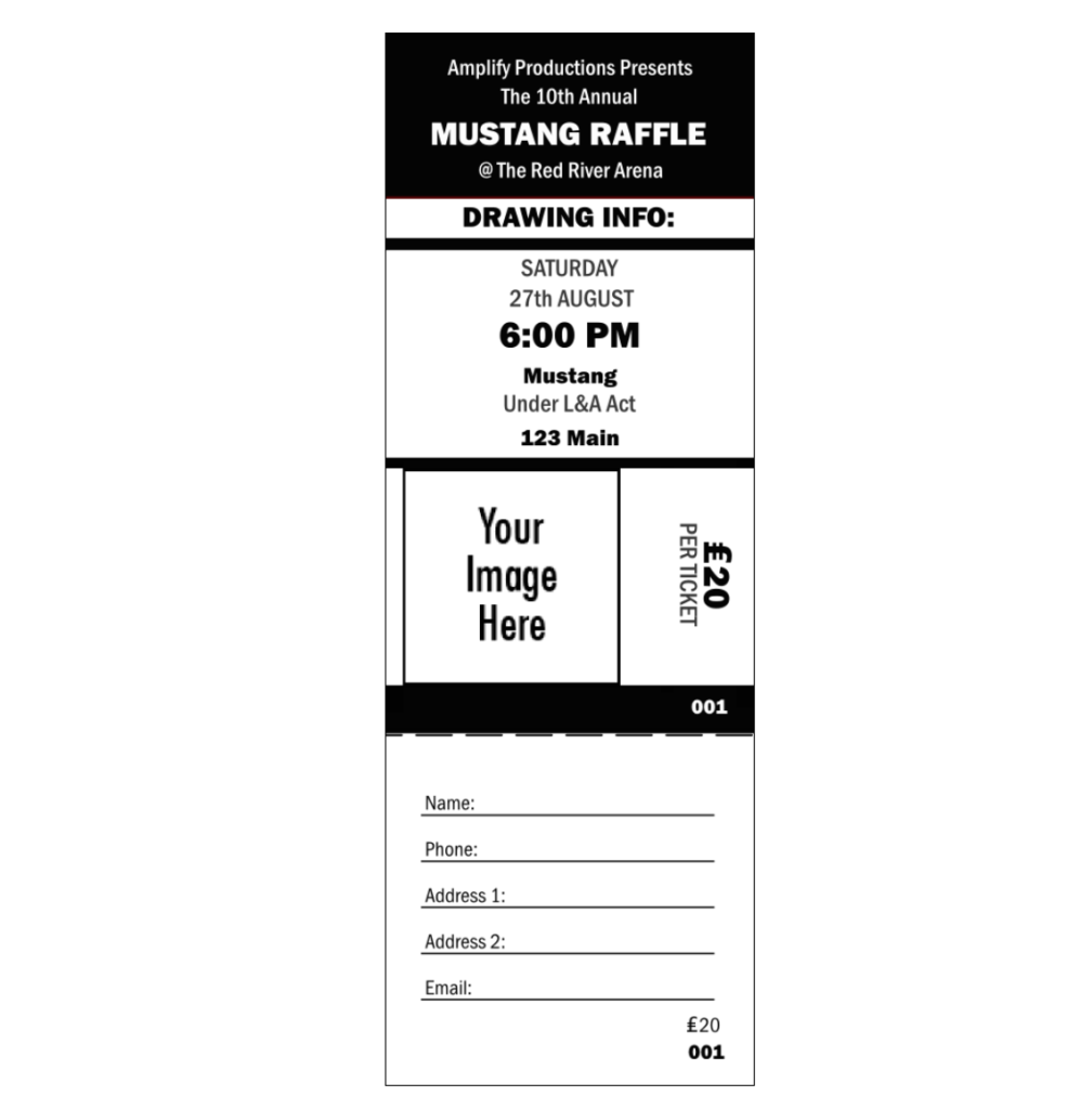 how to create draw tickets for a charity raffle fundraiser how to create raffle tickets
